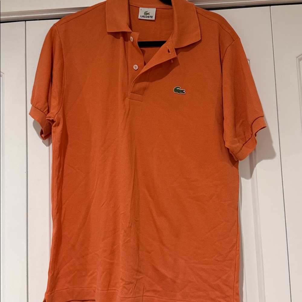 Lacoste orange Polo